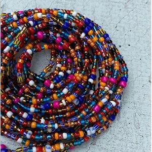 Labadi multi color waist beads